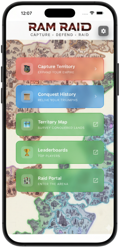 RAM RAID app screenshot