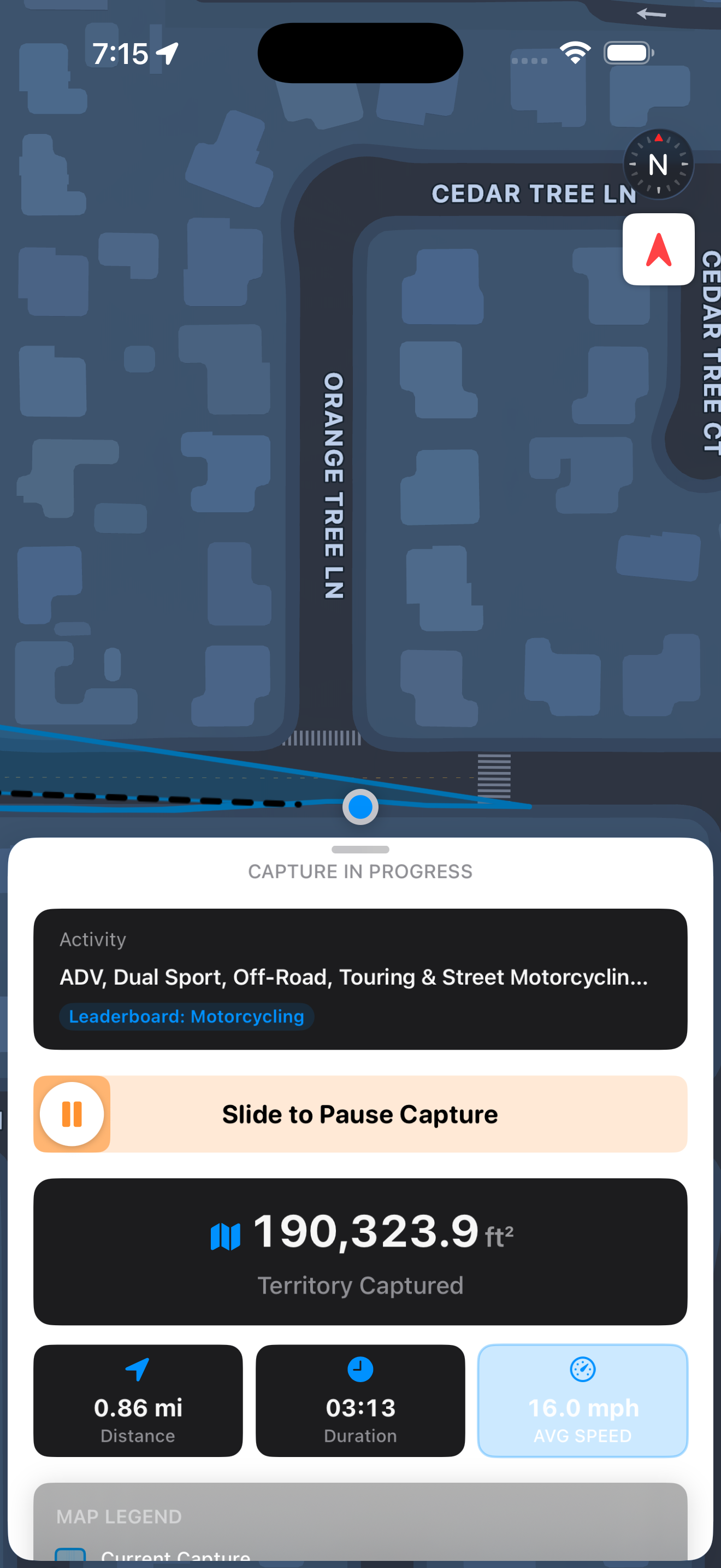 Screenshot of the capture screen with Start Capture button prominent