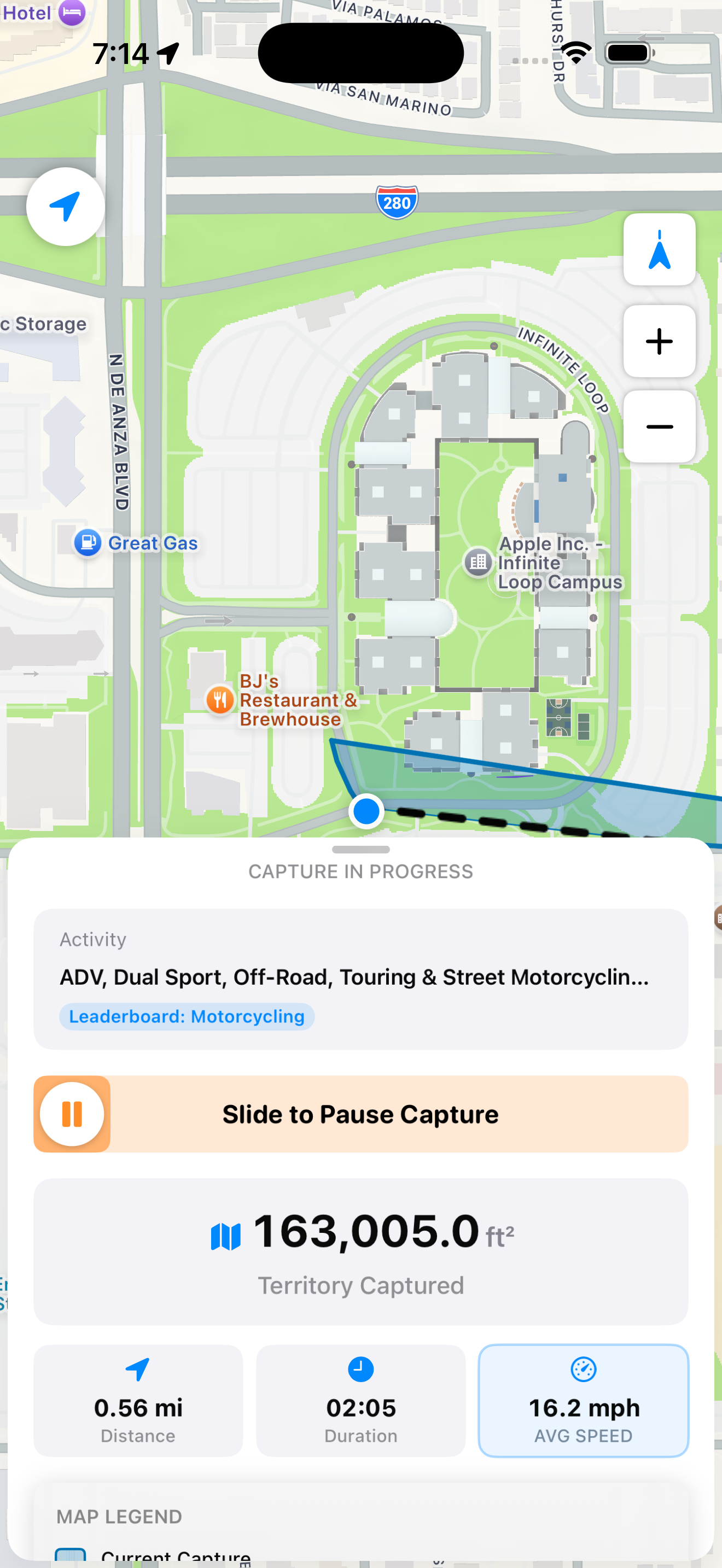 Screenshot of the capture screen with Start Capture button prominent